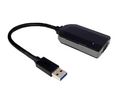 Adapter, USB-A Plug - VGA Socket, 2048 x 1152, Black